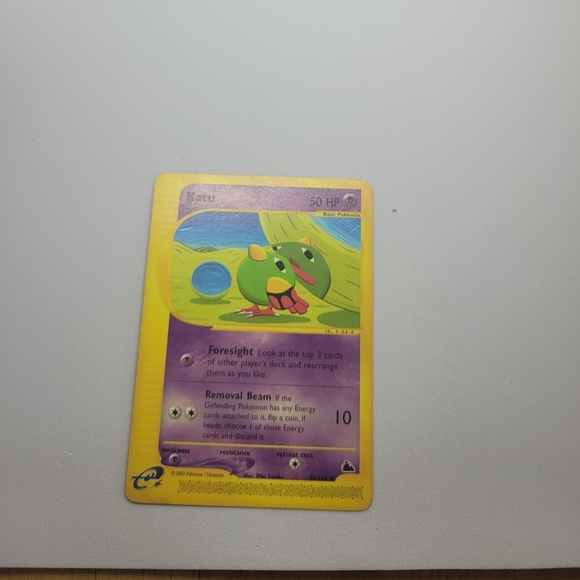 Classic Skyridge Natu 80/144 Common Pokemon Card - Picture 1 of 2